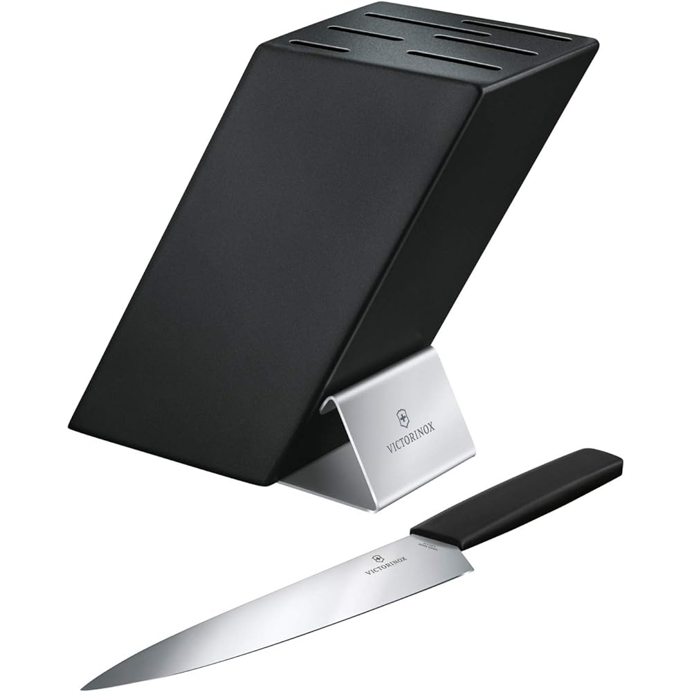 VICTORINOX Cutlery Block 7.7086.03 Black