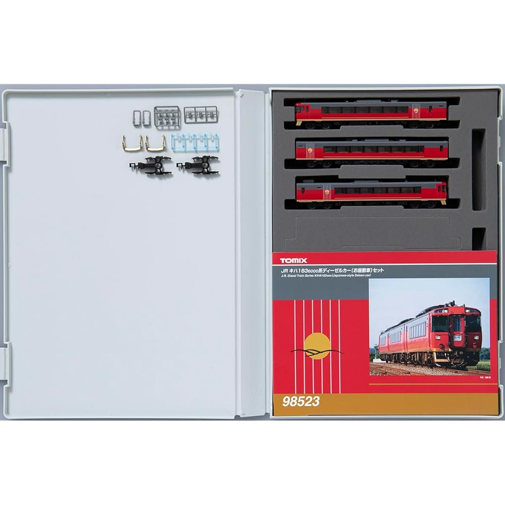 TOMIX N Gauge JR Kiha183 6000 Series Parlor Car 98523 Railway Model Diesel Car