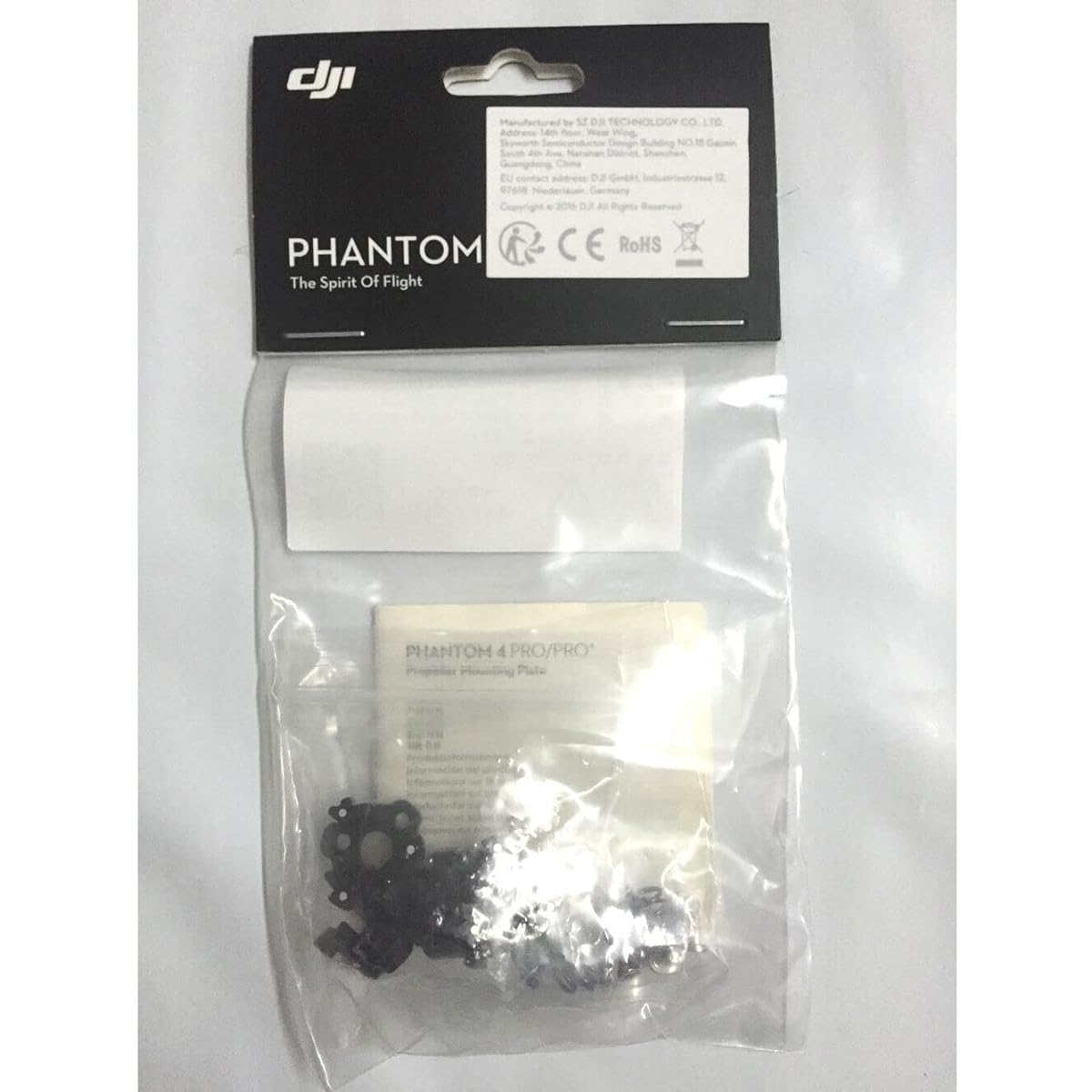 Propeller Mount Plate (CW and CCW) for DJI Phantom 4 PRO Obsidian Part 122 - OEM