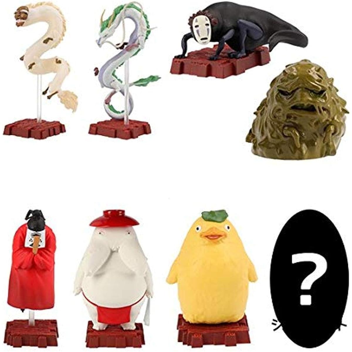 Spirited Away Collection full of poses DX full of gods All 8 types set