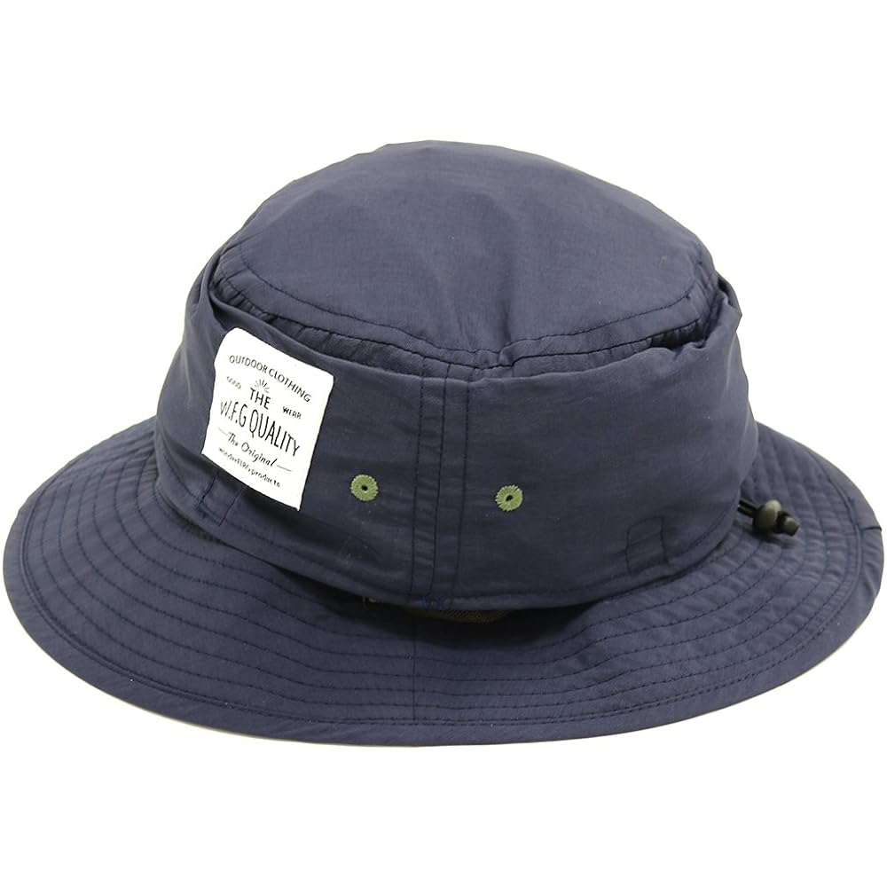 Moskihi Insect Repellent Safari Hat with Net Navy M HB-002