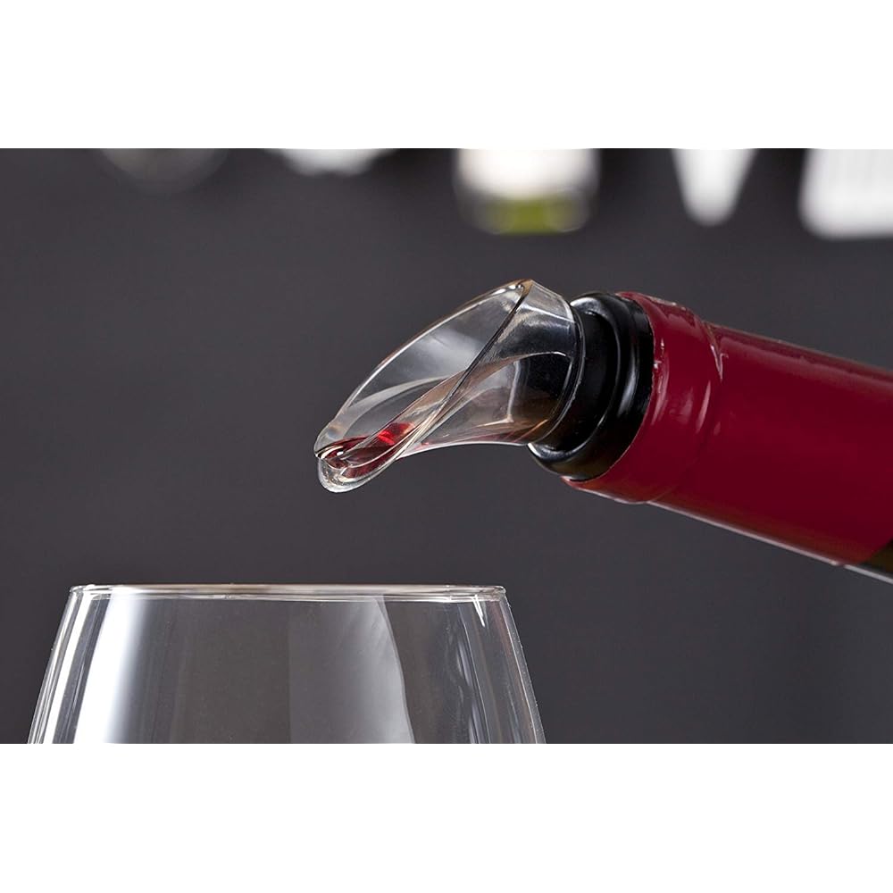 [Regular Imported Product] vacu vin stainless steel set (2 stoppers, 2 servers included)