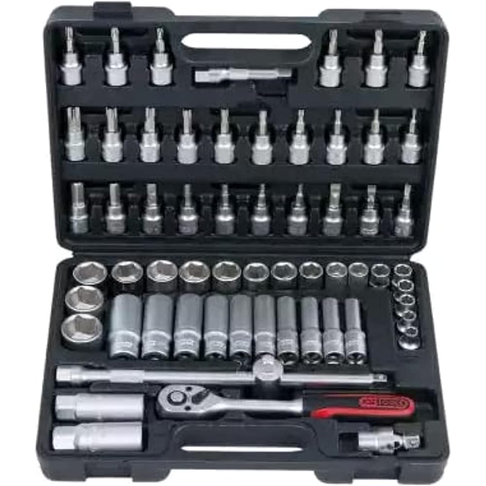 KS TOOLS 3/8" Socket set 61 pcs 911.0661 [Parallel import goods]