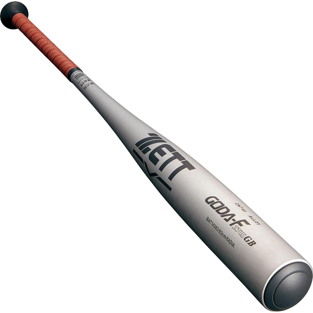 ZETT Hardball Baseball Bat Gouda-Fz740 GB Metal (Super Duralumin (NZ740)) 83cm Over 900g Made in Japan BAT14383