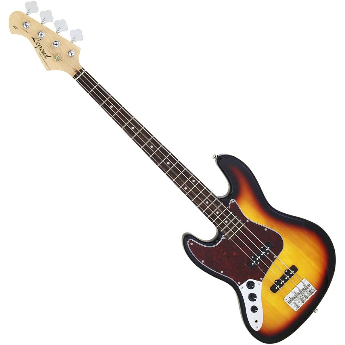 Legend Legend Electric Bass Candy Apple Red Left Hand Model LJB-Z L/H CA Soft Case Included