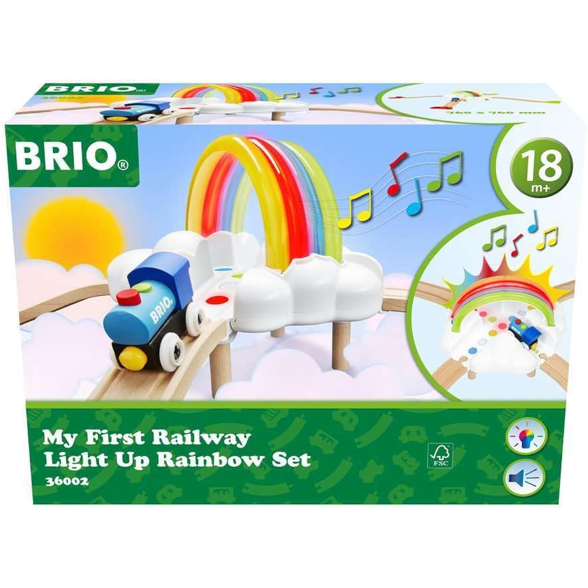 BRIO My First Rainbow Set 36002