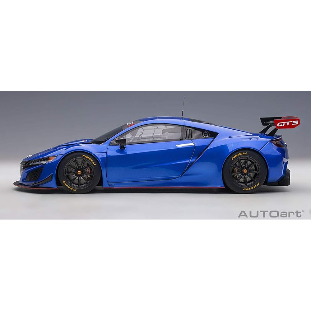 AUTOart 1/18 Honda NSX GT3 2018 Hyper Blue Finished Product 81896