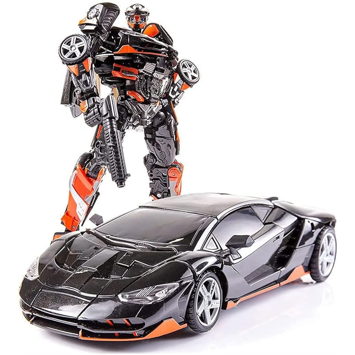 Transformers Toys, Movie Series KO Edition Deluxe TH-01 Hot Rod Action Character Sports Car Model Figure - 19cm Height