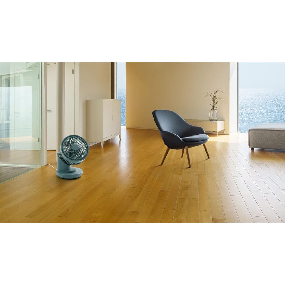 THREEUP 3D 360° swing turbo circulator blue CF-T2212-BL with human sensor 12 tatami automatic swing