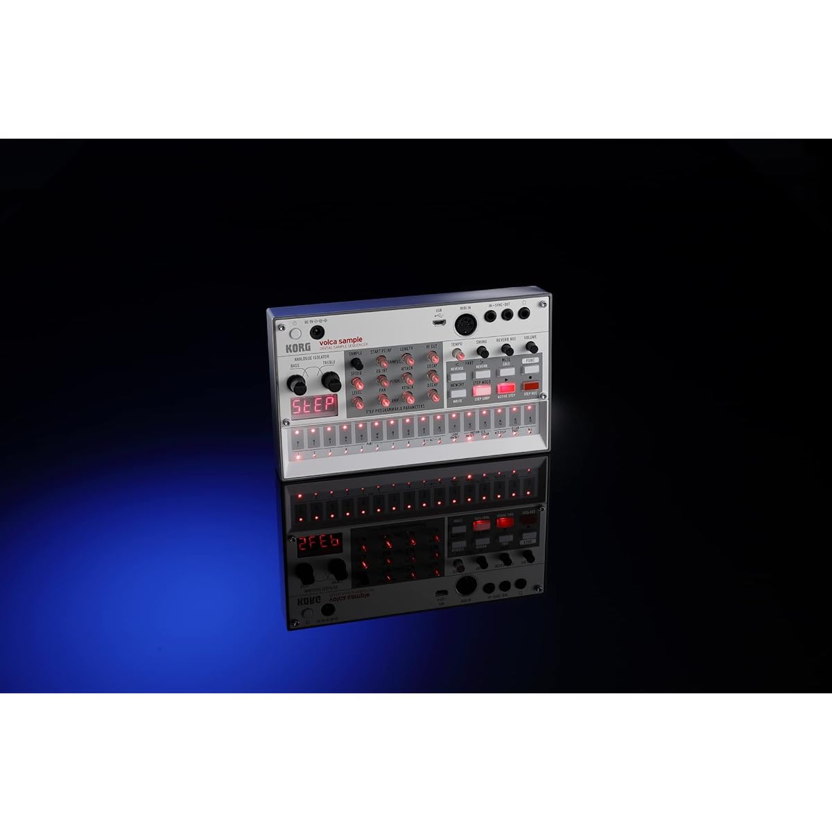 KORG Digital Sampler Volca Sample2 Synthesizer Battery-powered Built-in speaker Compact size that can be used with headphones Compact size that can be used anywhere