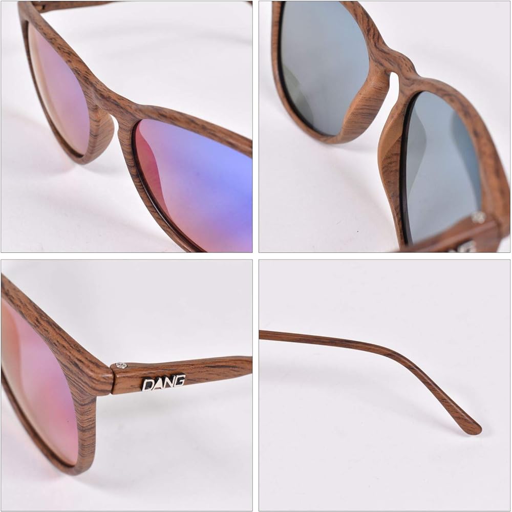 [Dan Shady's] Sunglasses Fenton Polarized Lenses FENTON Wood×Green Mirror Polarized vidg00358