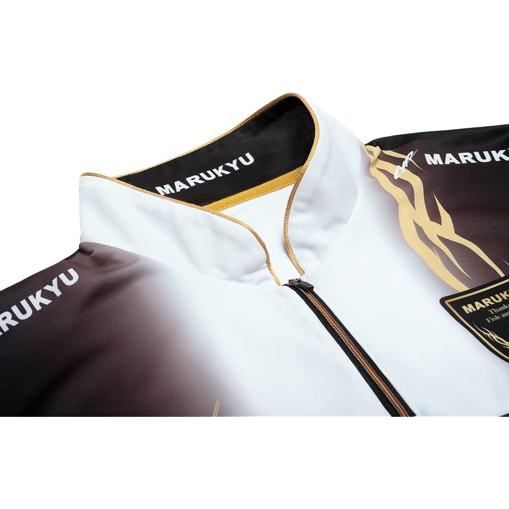 Marukyu High End Zip Up Shirt 02 Black LL