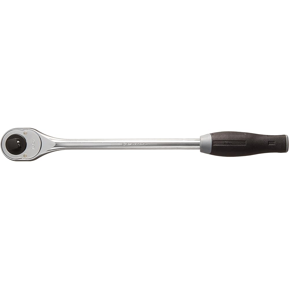 Yamashita Industrial Research Institute Koken 1/2 (12.7mm) SQ. Long Ratchet Handle (Knurled Grip) Total Length 380mm 4749N-380