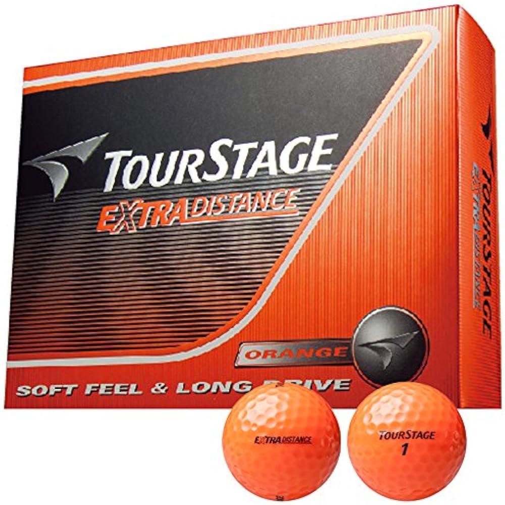 Bridgestone TOURSTAGE Ball Extra Distance Ball 3 Dozen Set 3 Dozen (36 Pieces) Orange