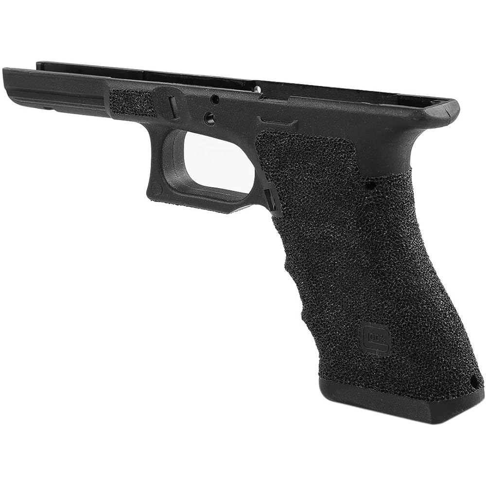 Guns Modify TTI Style Gen.3 RTF Custom Frame Stippling Ver. Compatible with Tokyo Marui Glock Series Black