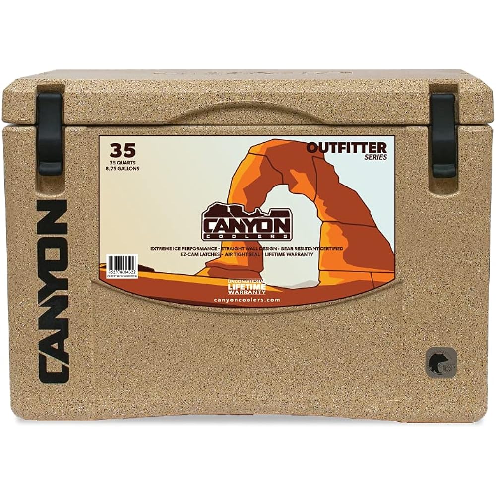 Canyon Coolers Outfitter 35QT Cooler Box Ultimate Cooler Japanese Genuine Product CANYON COOLERS OUTFITTER35