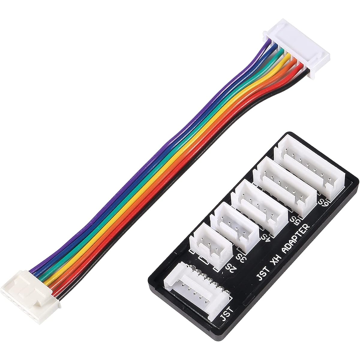QCCAN JST-XH 2-6S Lipo Battery Charging Balance Board Expansion Board Adapter Converter for JST-XH Connector Balance Board 4pcs