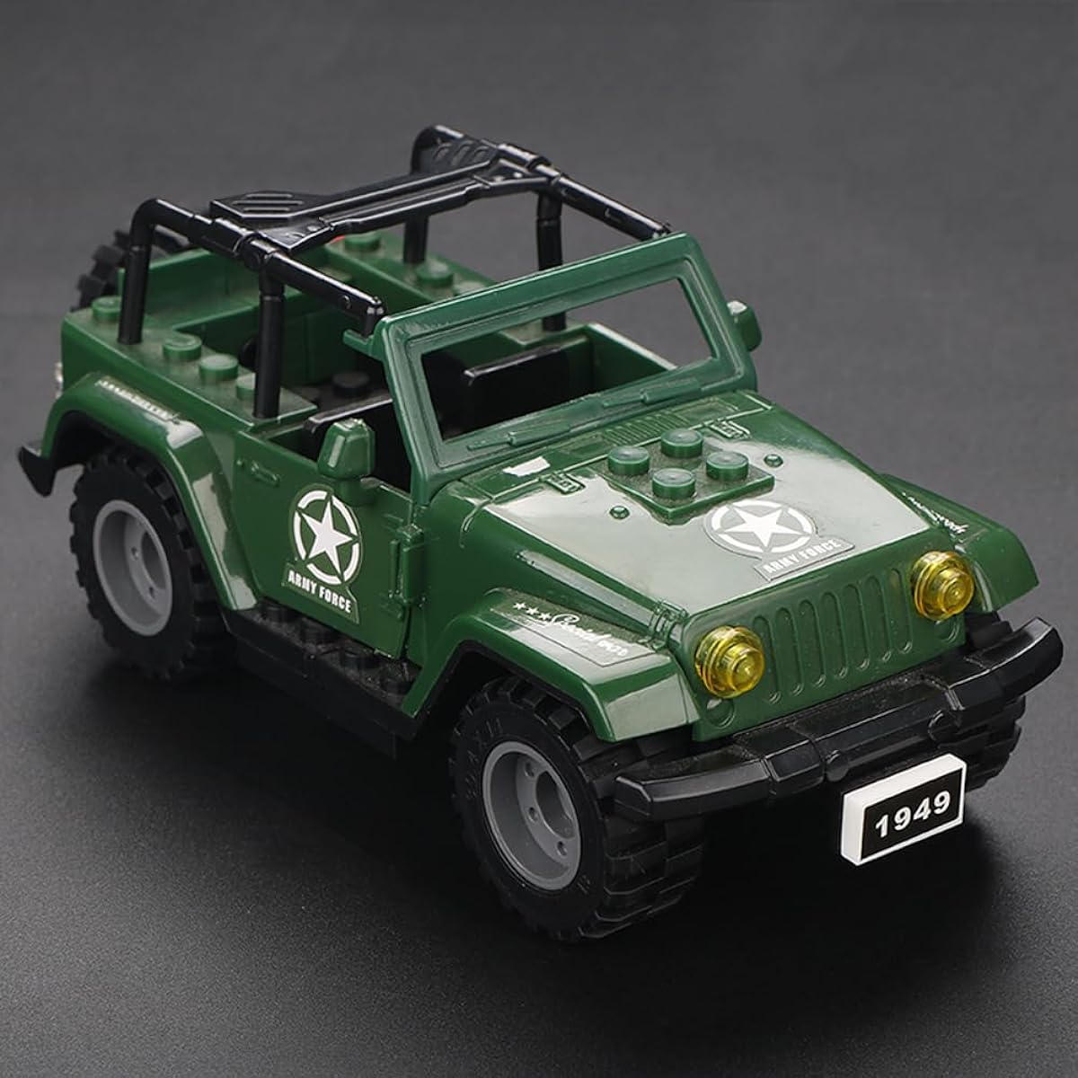 ENHANA Army Building Blocks Toys Army Set for Kids 6 Military Figures Soldier Army Team World War II Weapons Gear Pack Building Toys for Boys 2 Styles