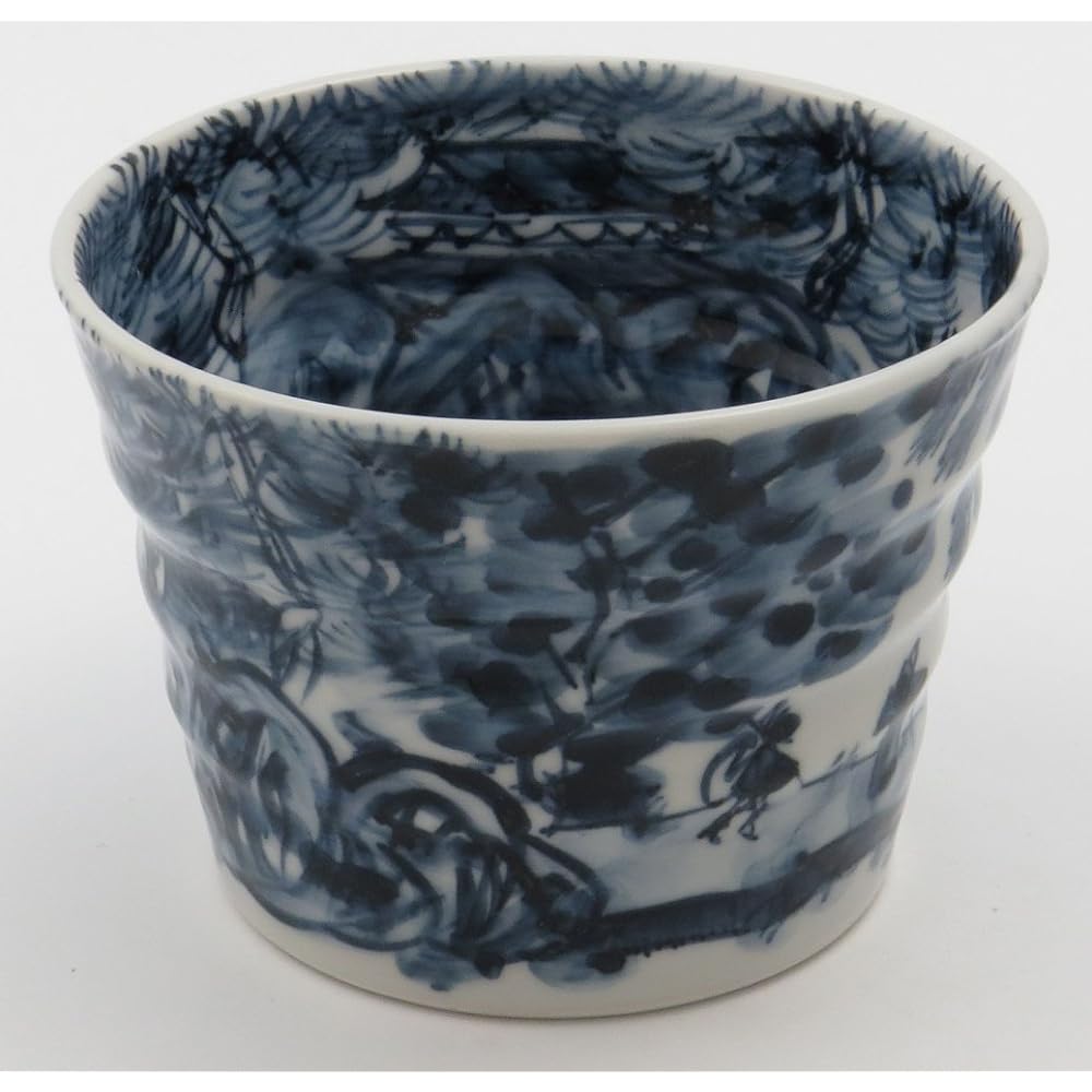 Kyoto ware Kiyomizu ware Konosuke Murata Soba Chiyoguchi Naigai Landscape MK-015