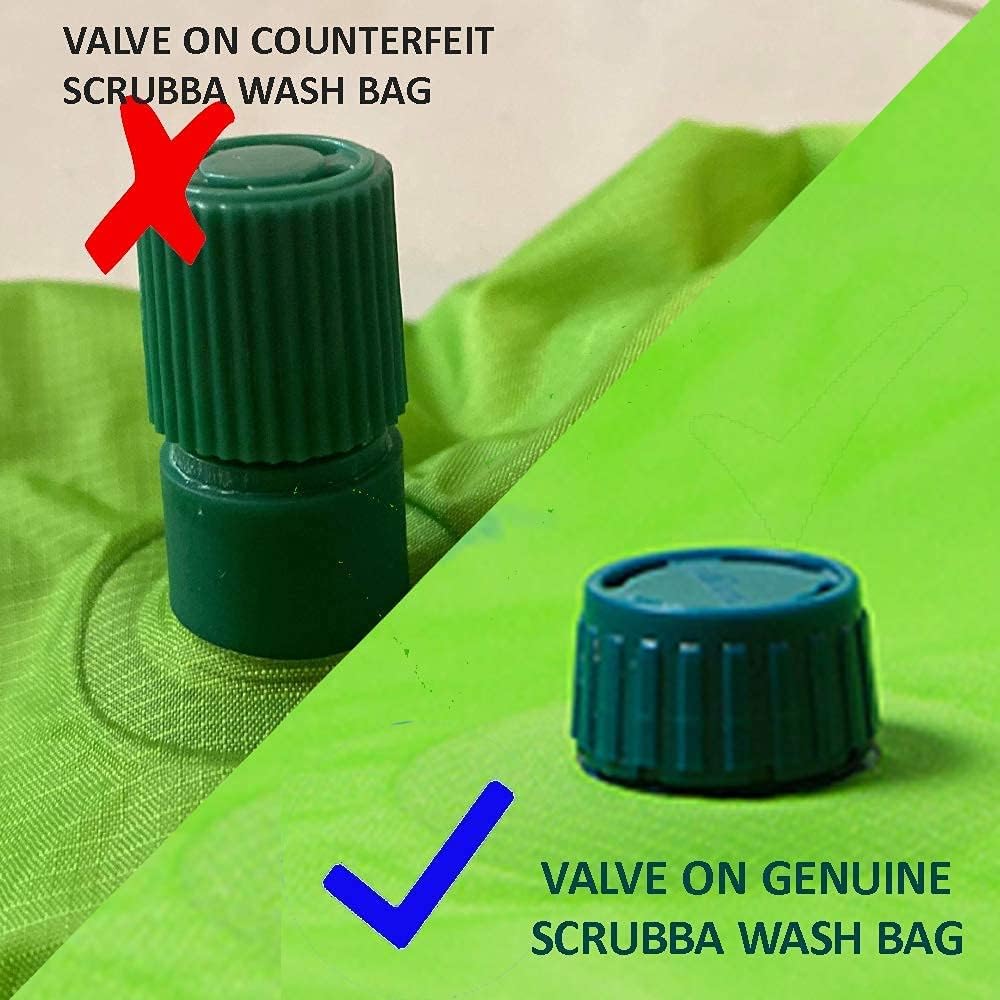 Travel Laundry Bag Scrubba Washbag Scrubba Washbag Convenient Travel Goods Camping Portable Laundry Bag (Green)