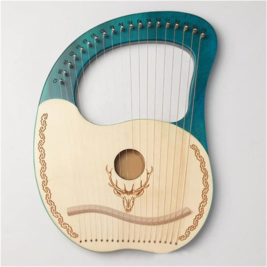 WowZza 16 String Harp Musical Instrument Portable Ethnic Professional Adult Lyre Harp Harp Instrument/7
