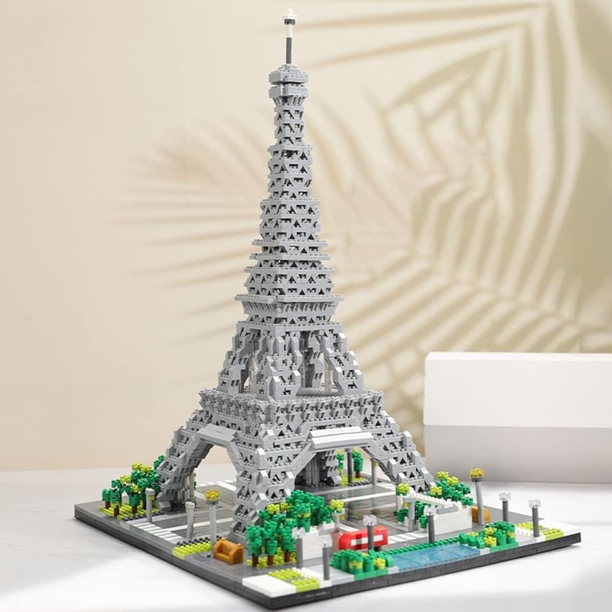 ENHANA Building Blocks Architecture Eiffel Tower Micro Mini Blocks Set World Famous Architecture Model 3D Puzzle Toy Gift for Kids and Adults 3585 Pieces