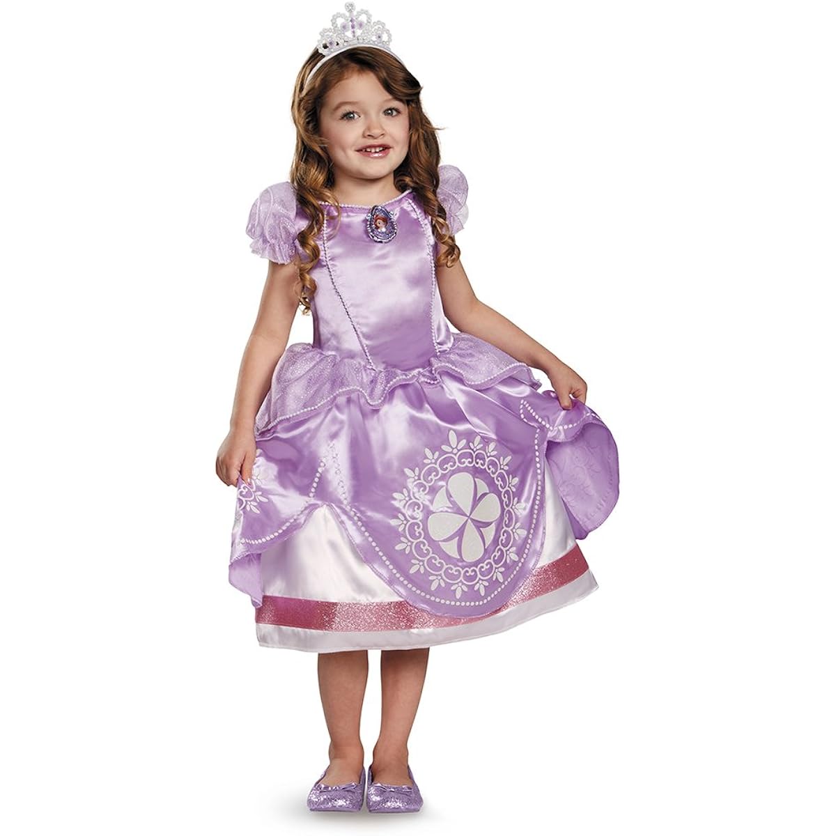 Disguise Disney Sofia the First Light-up Motion-Activated Girls Costume Medium/7-8 69823K