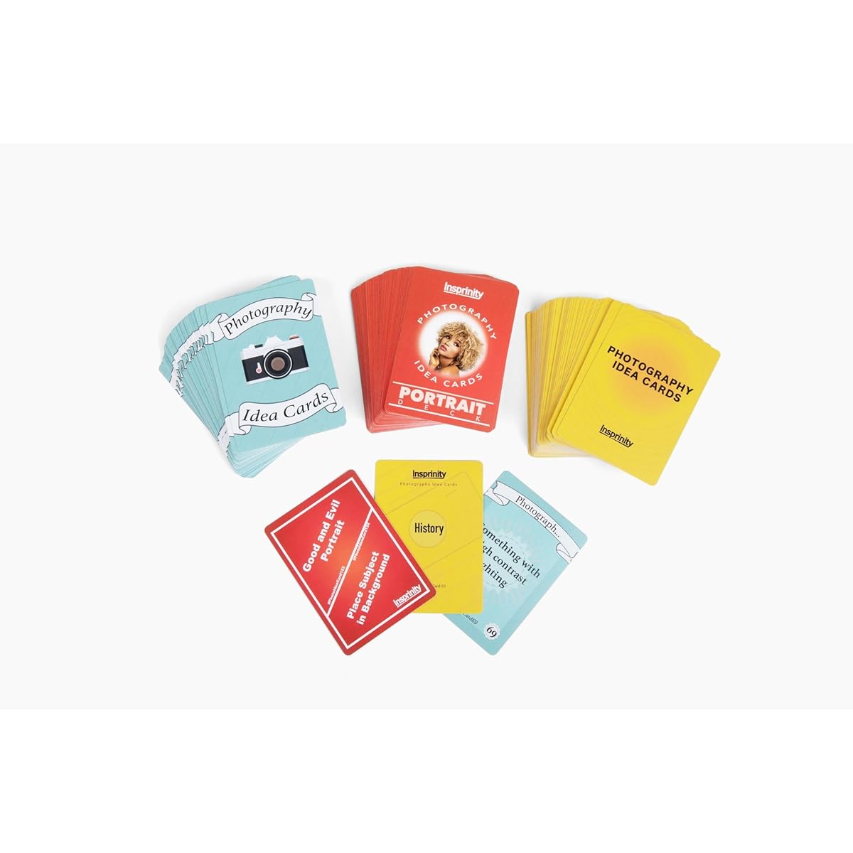 Insprinity Photo Shoot Idea Cards - 3 Deck Bundle