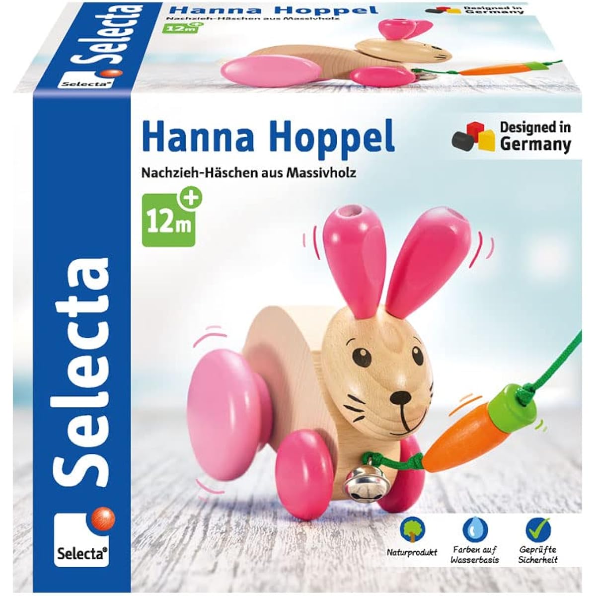 Pull-along rabbit Hanna Hoppel