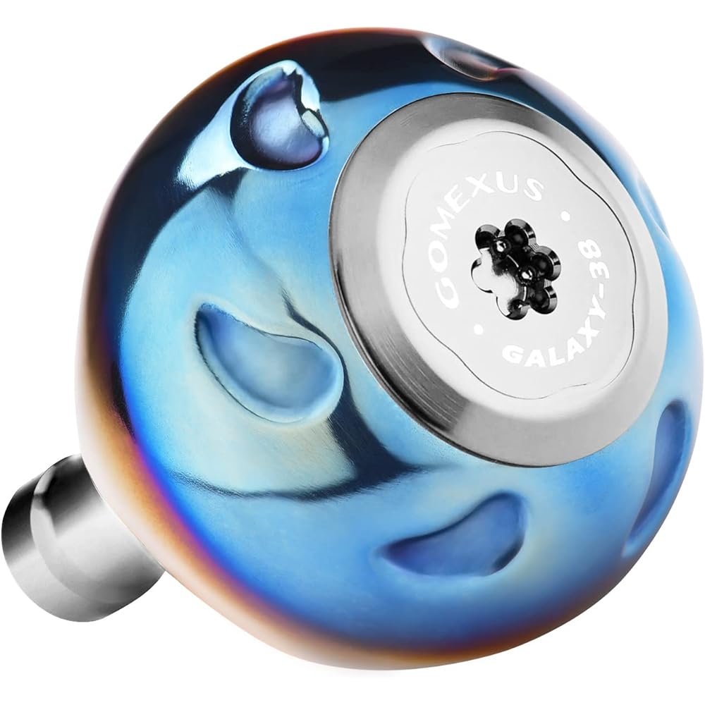Gomexus Power Handle Knob Titanium 38-41mm Shimano A Daiwa S Shore Jigging [Galaxy]