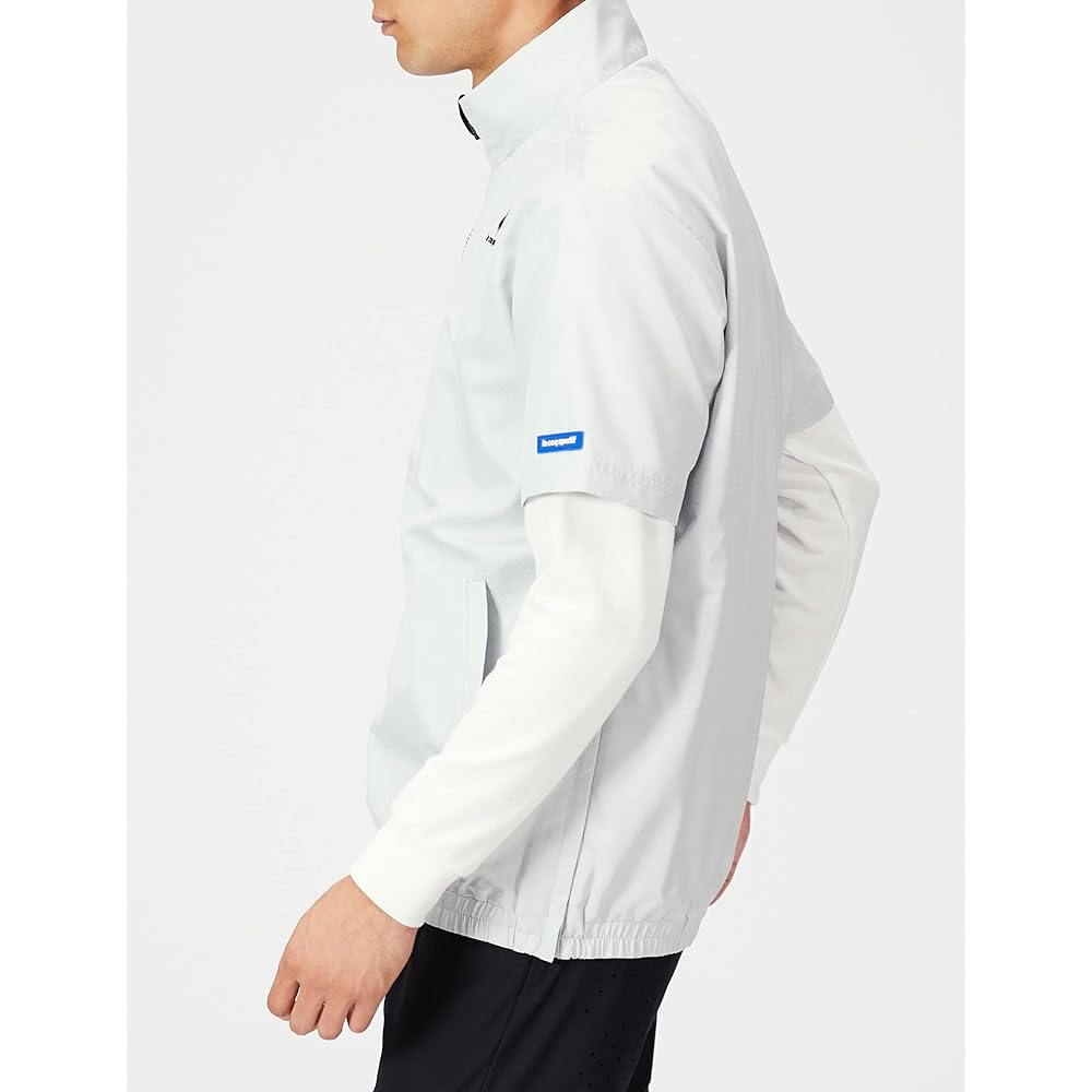 [Le Coq Sportif] Short sleeve outerwear Water repellent, windproof, UPF 15, suitable for light rain, men's