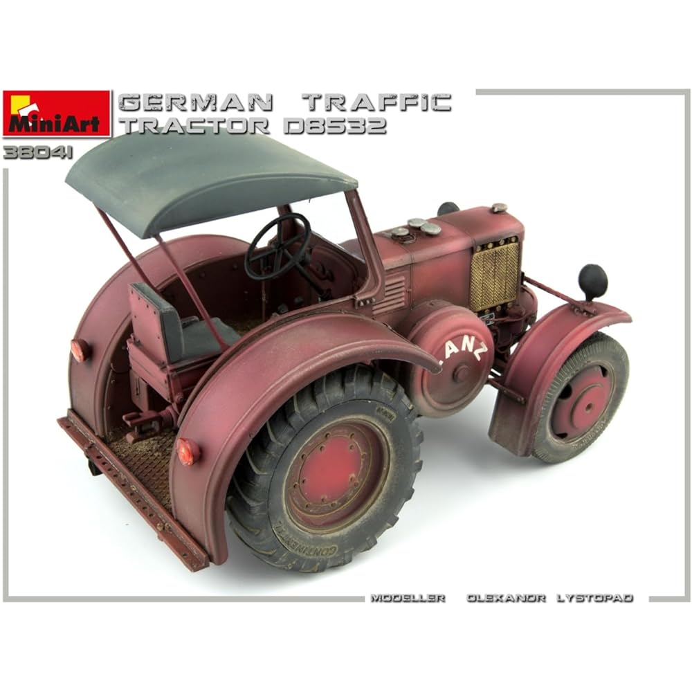 Miniart 1/35 German traffic tractor D8532 plastic model MA38041