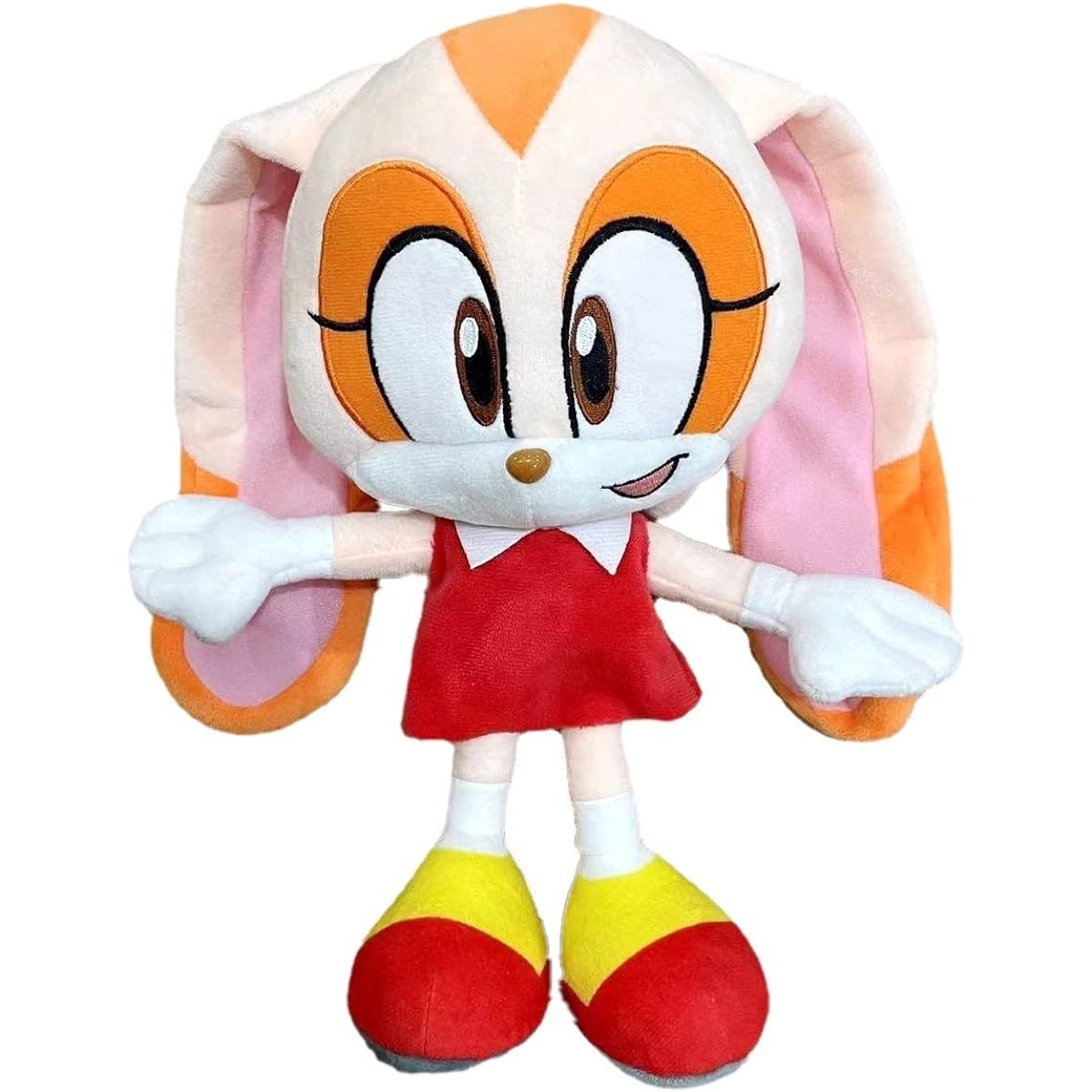 Sonic Plush Toy Sonic the Hedgehog Sonic Toy 10-12 Inch Sonic Series Action Figure Plush Toy Sonic Mania Mod Eggman Cream the Rabbit (Cream the Rabbit)