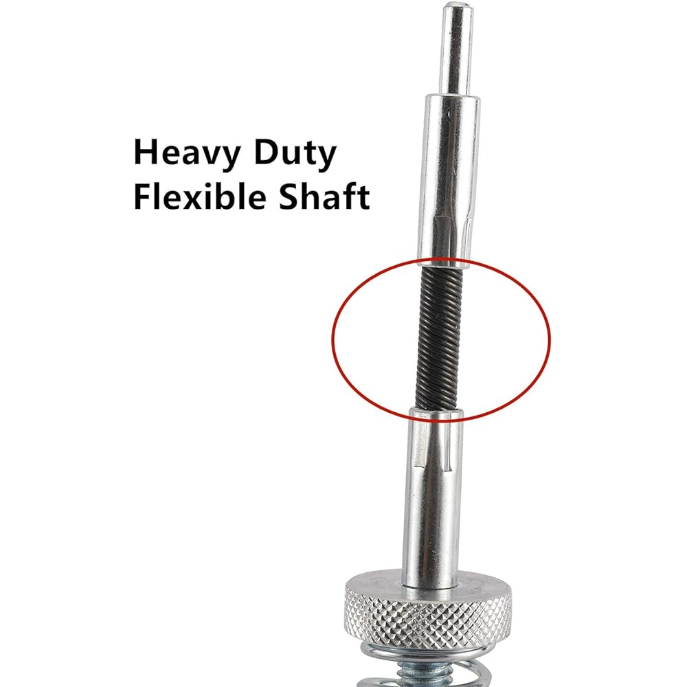 KUNTEC Engine Cylinder Horn Tool 2"~7" Adjustable Degrazer 3" Blade 220 Grain Stone