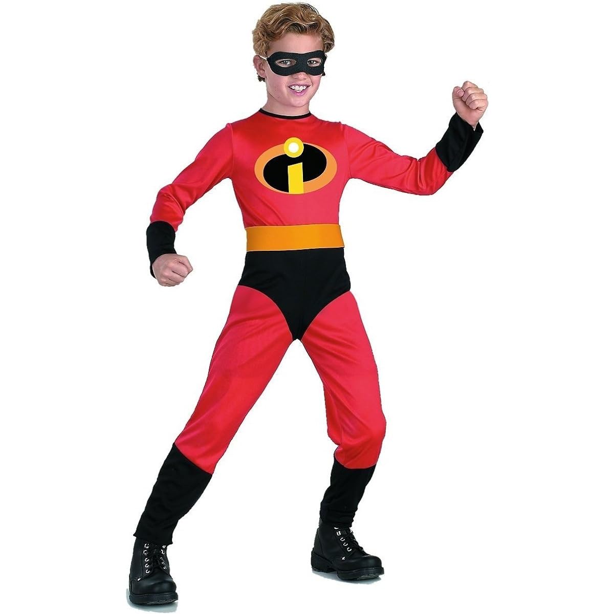 Disguise Hero Dash Suit Incredibles Family Officially Licensed X-Small (3T-4T) Red 5904M-I