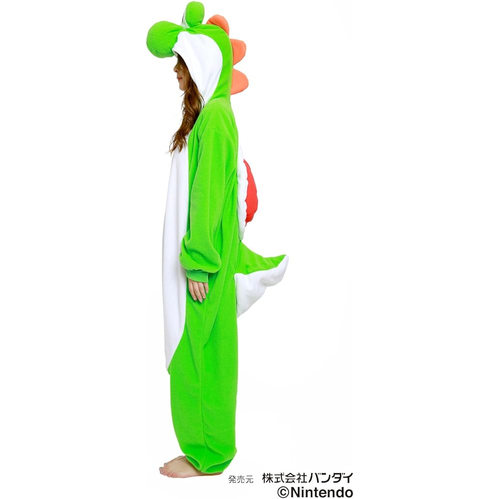SAZAC Character Fleece Kigurumi Super Mario Yoshi