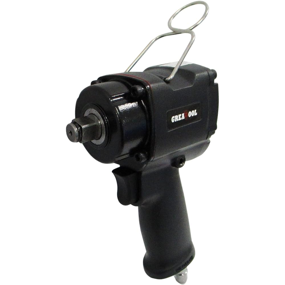 Great Tool Air Impact Wrench Set Short 450N・m GTAW-S450