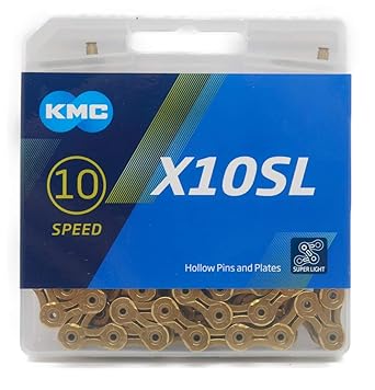 KMC X10SL Chain 10 Speed/10s/10 Speed 114Links (Silver) [Parallel Import]