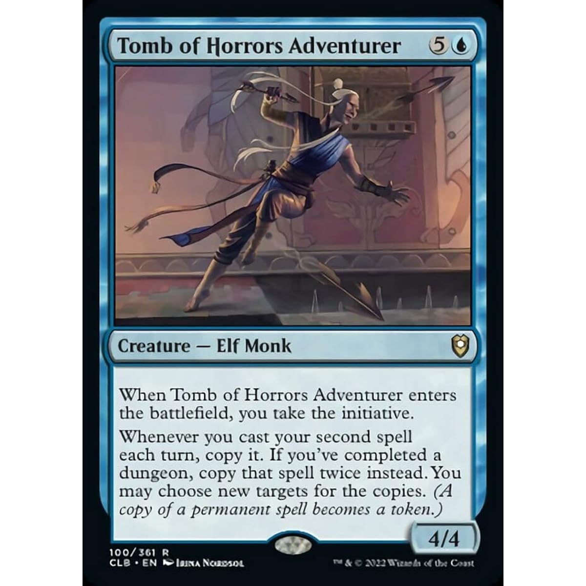 Magic: The Gathering - Tomb of Horrors Adventurer (100) - Battle for Baldur's Gate