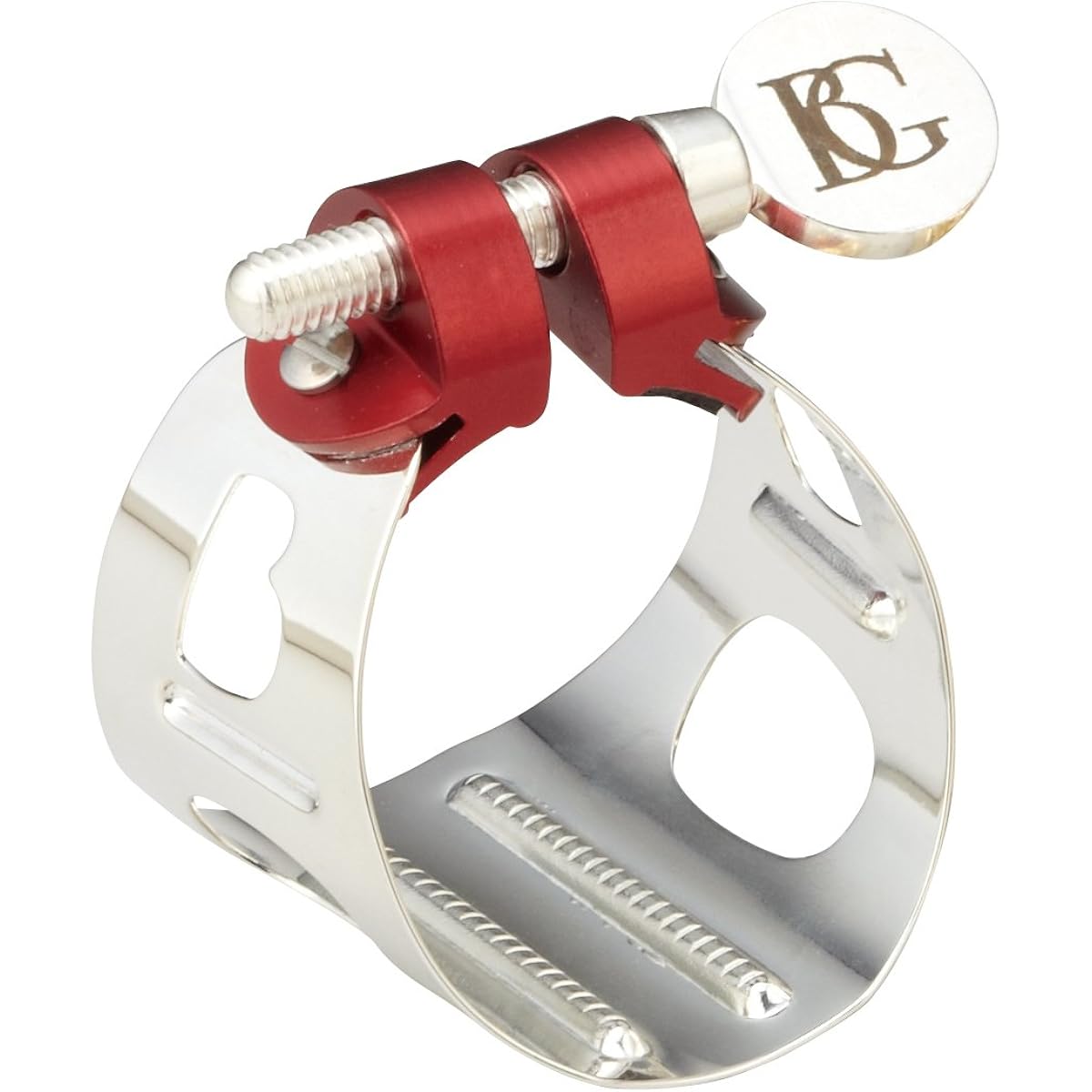 BG DUO Ligature for Clarinet Alto Saxophone Silver Plated LD