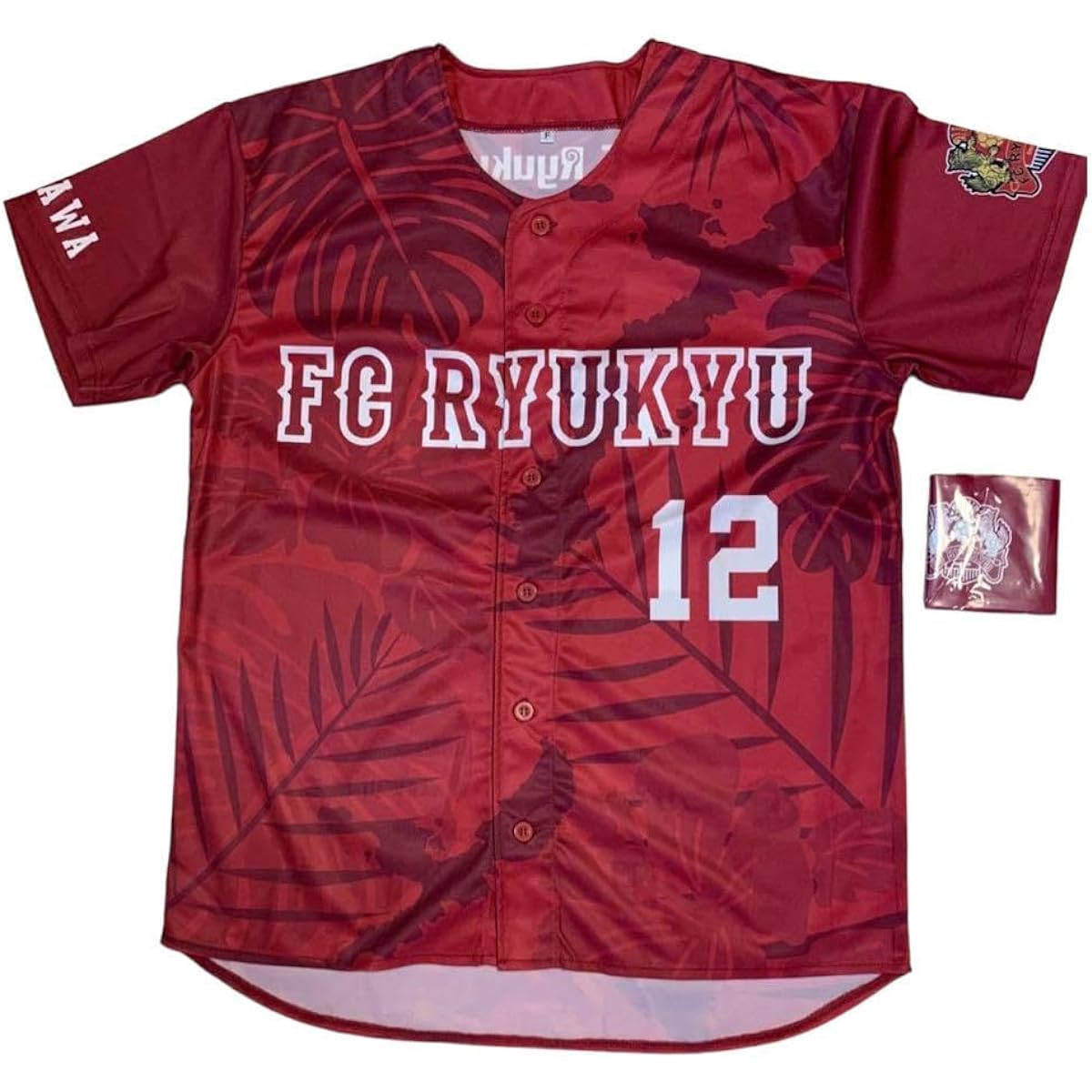 FC Ryukyu baseball shirt. Cheering stick balloon, free size