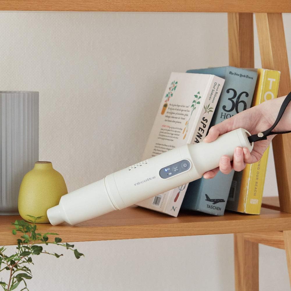 recolte Cordless Stick Cleaner Full Set RSC-1FS recolte Cordless Stick Cleaner Full Set (Natural White)