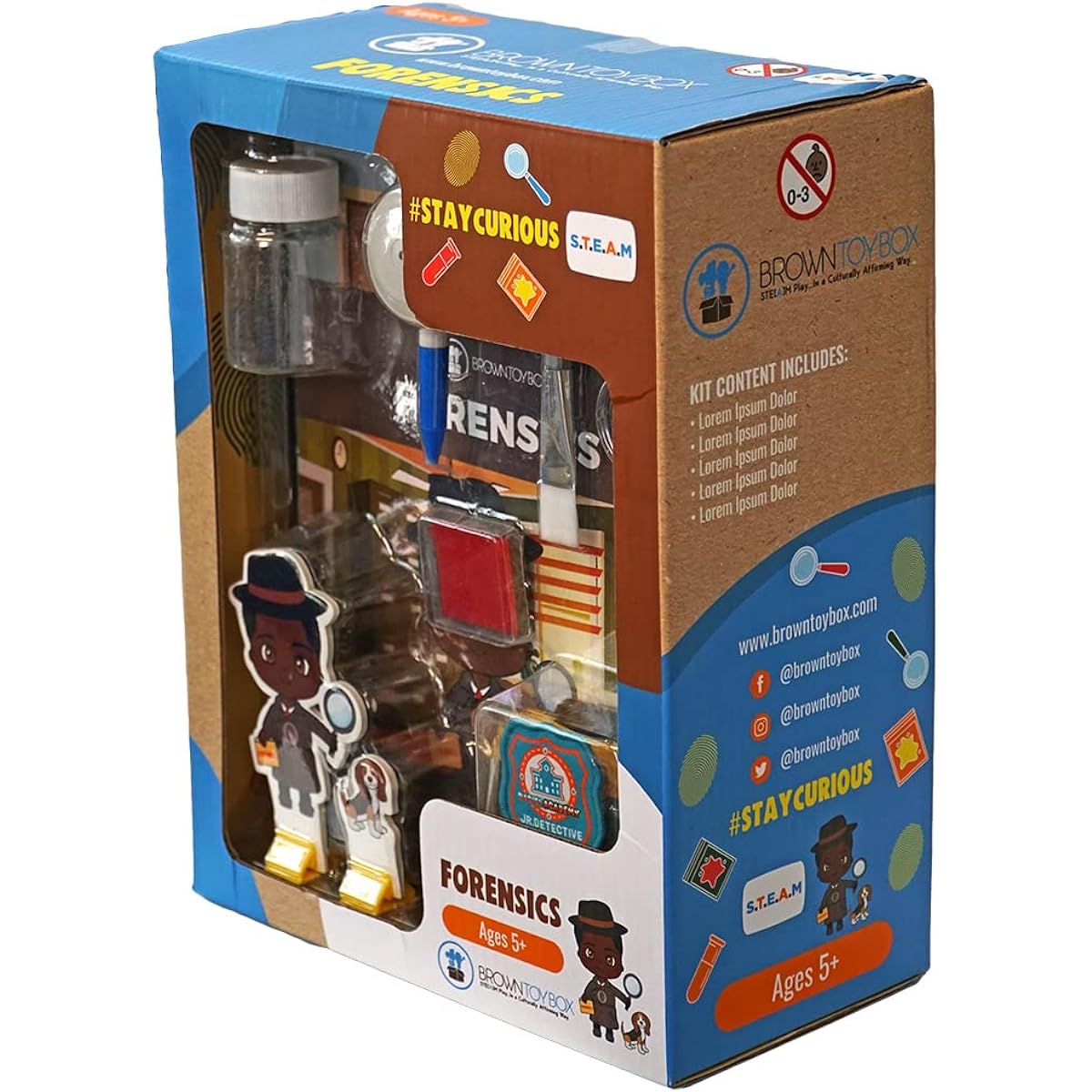 Braun Toybox Dadis Academy Jaylen/Forensics Steam Kit