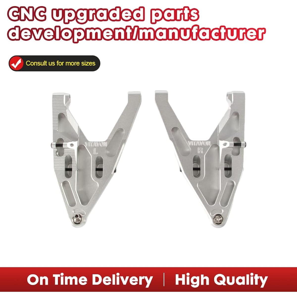 VITAVON Alu CNC Suspension Arm for UDR Traxxas Unlimited Desert Racer 1:7
