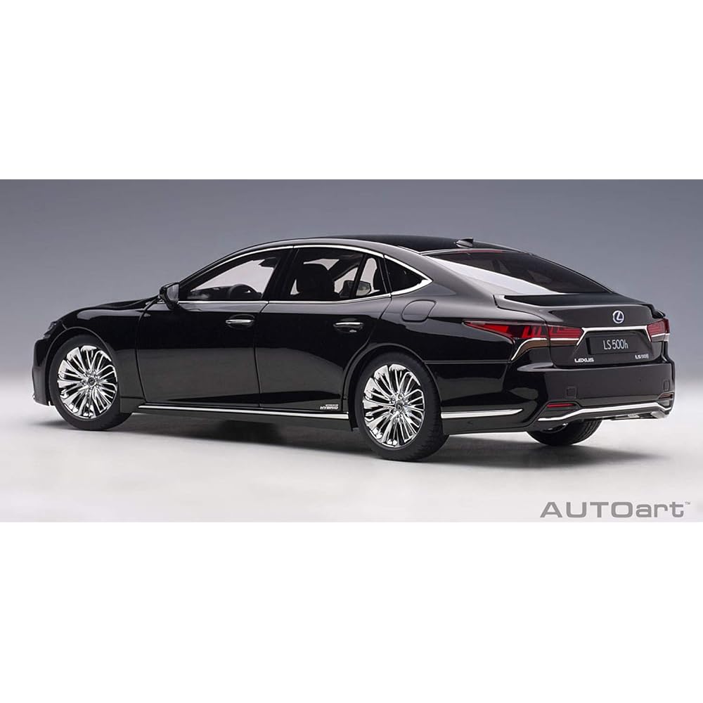 AUTOart 1/18 Lexus LS500h Black Interior Color: Black Finished Product 78868