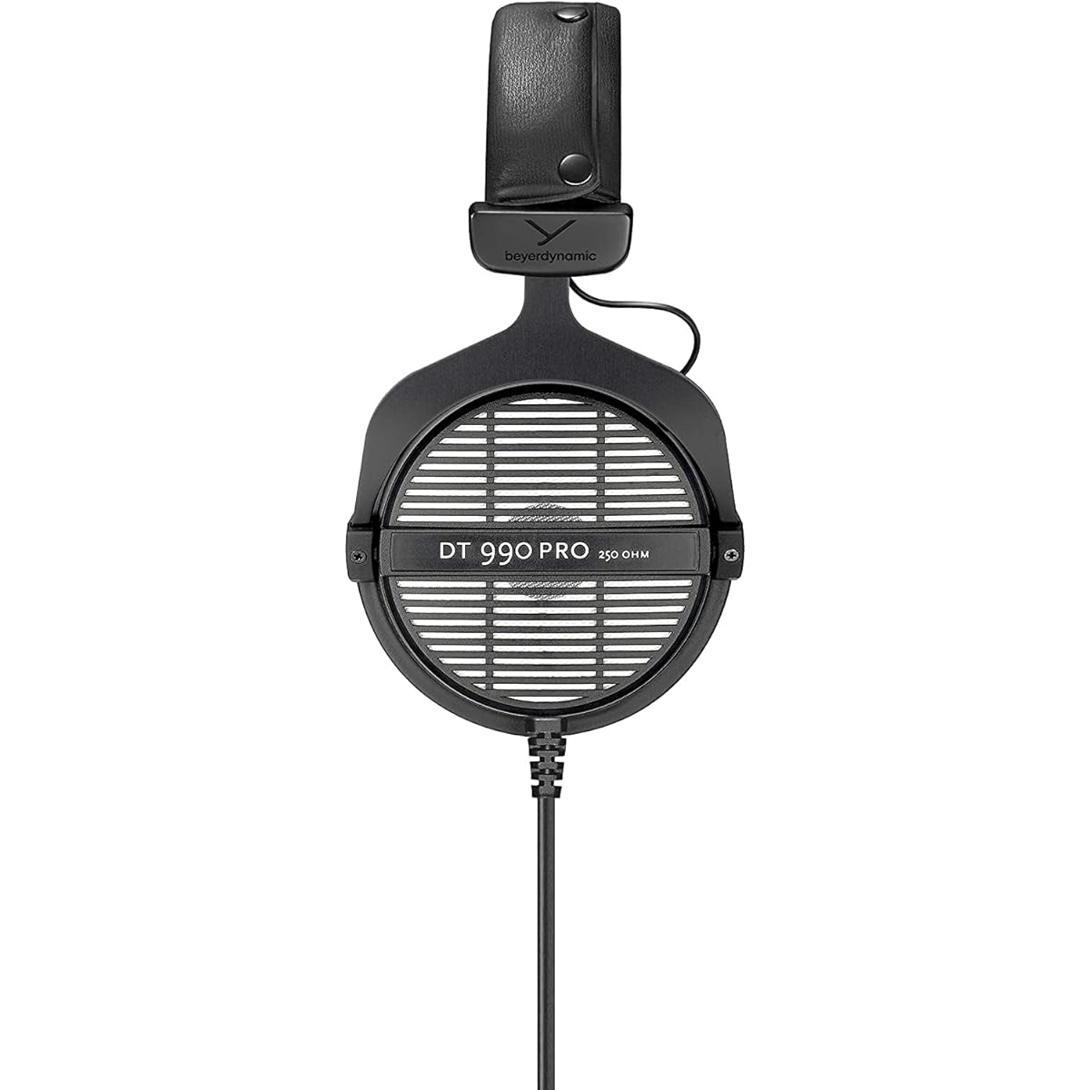 beyerdynamic DT 990 Pro 250 Ohm Open Back Studio Mixing Headphones Bundle Includes Soft Case, Headphone Splitter and More