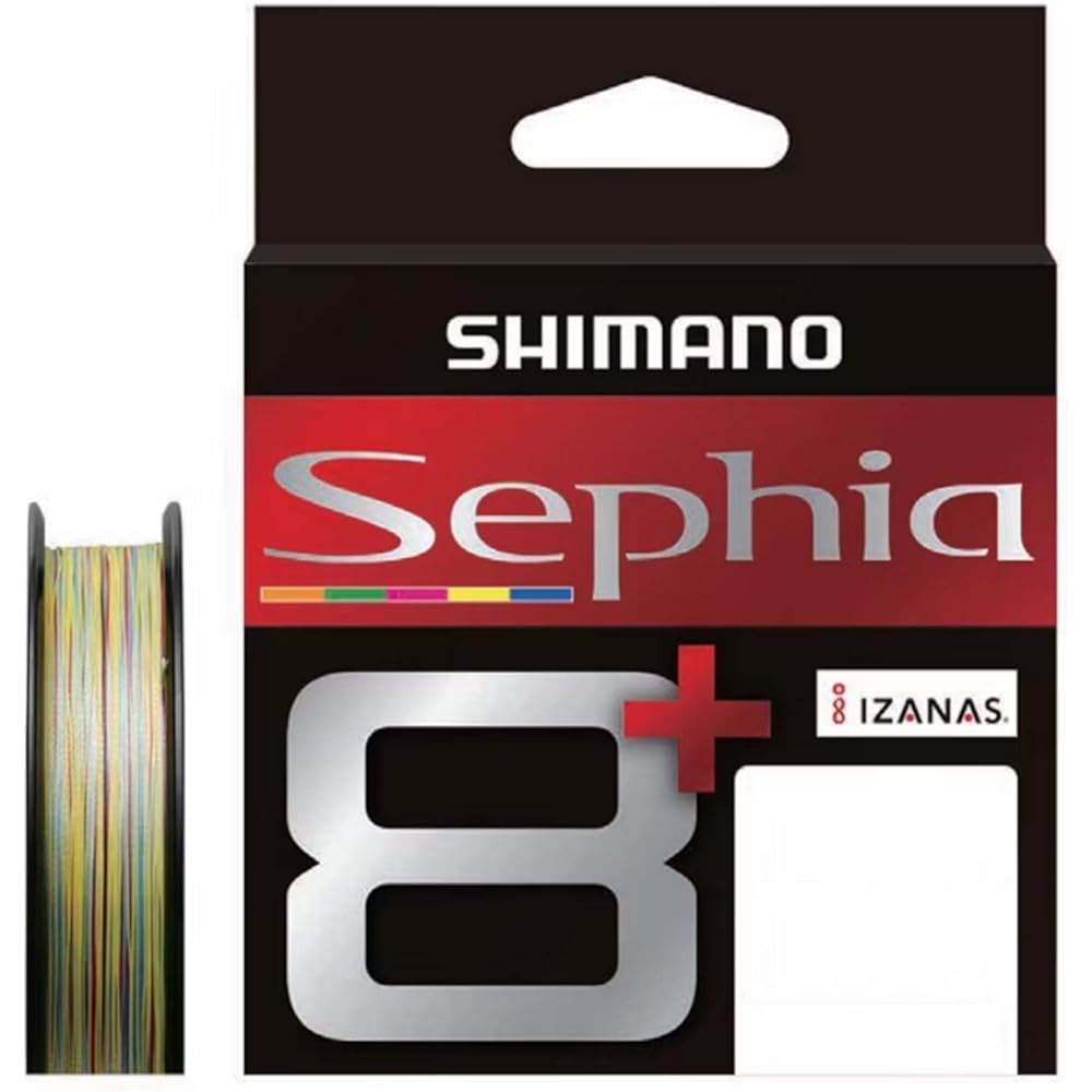 SHIMANO PE line SEPHIA 8+ 10m x 5 colors