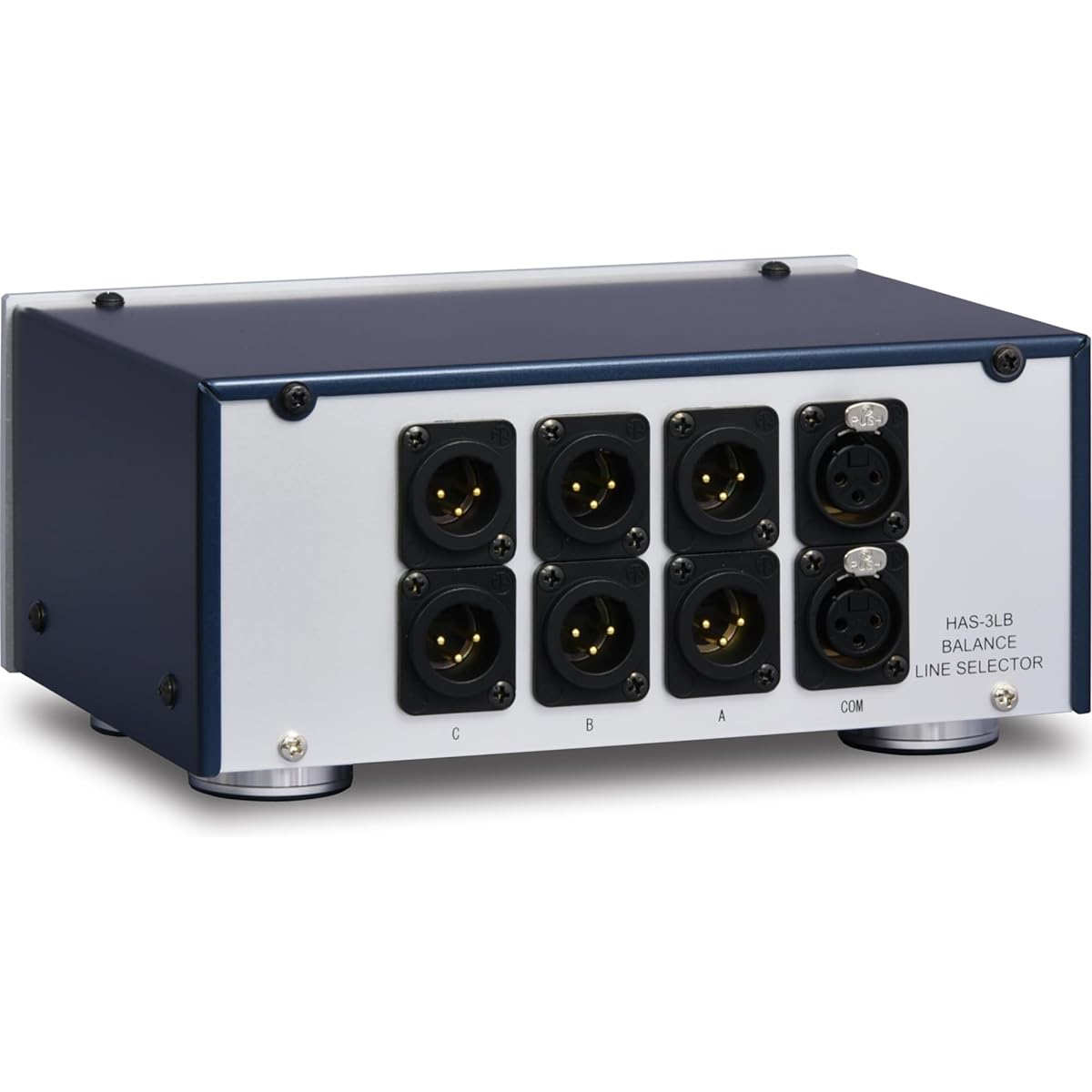 Audio Design Balanced Line Selector HAS-3LB (1F-3M: For output switching)