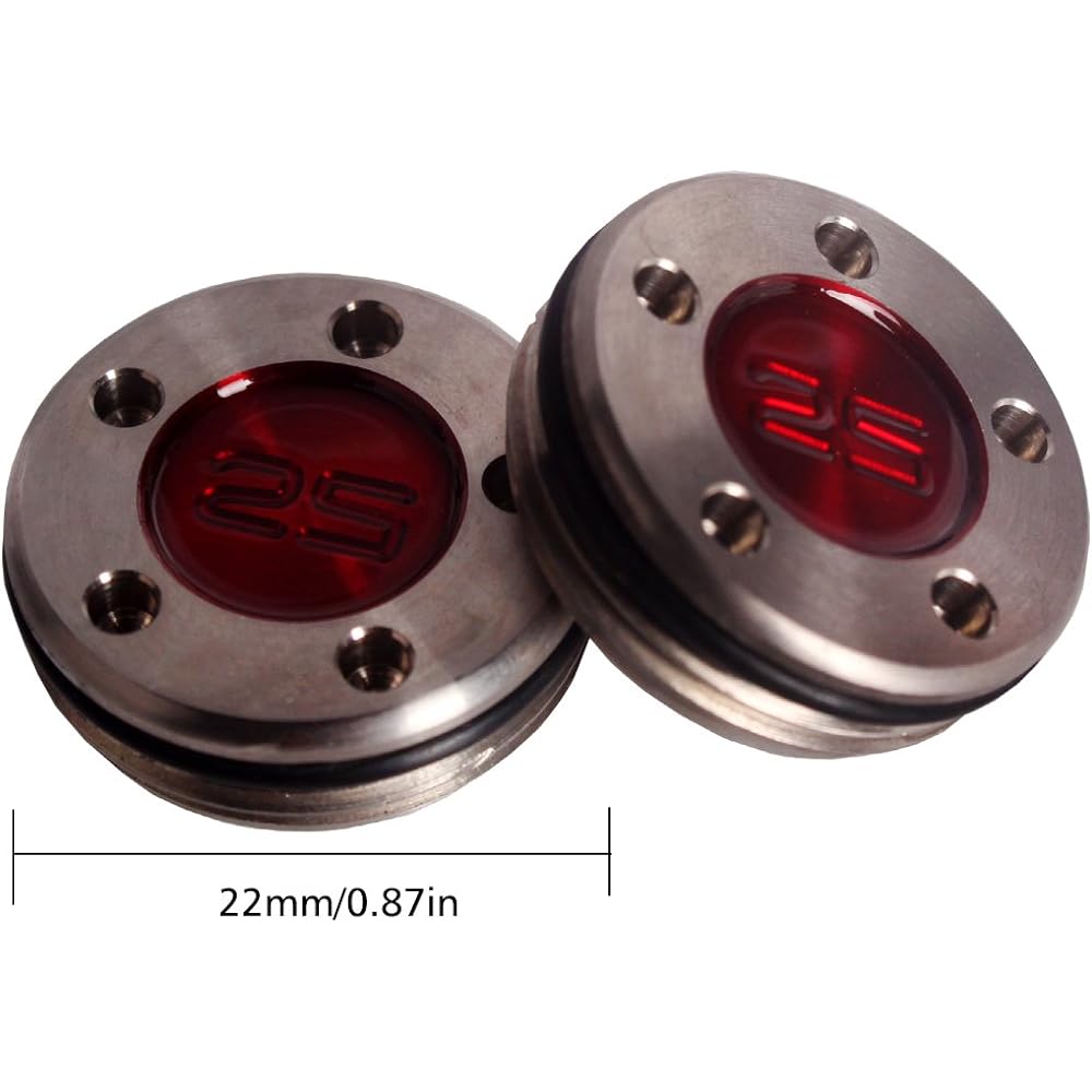 Andux Sole Weight for Scotty Cameron 10g/15g/25g/35g Set of 2 Red JZLS-01