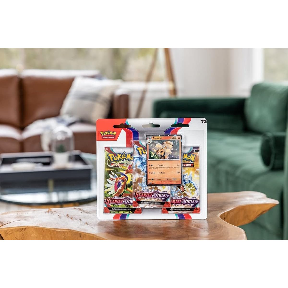 Pokemon Card Game: Scarlet & Violet 3 Pack - Arcanun